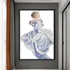 (Multi Style)Queen Of Seasons-Full Embroidery 2 Strands 14CT Stamped Cross Stitch-41*59CM