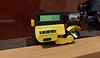 Roller distance meter, measuring tool for technical machining tasks, for measuring marking materials, reduces cutting time
