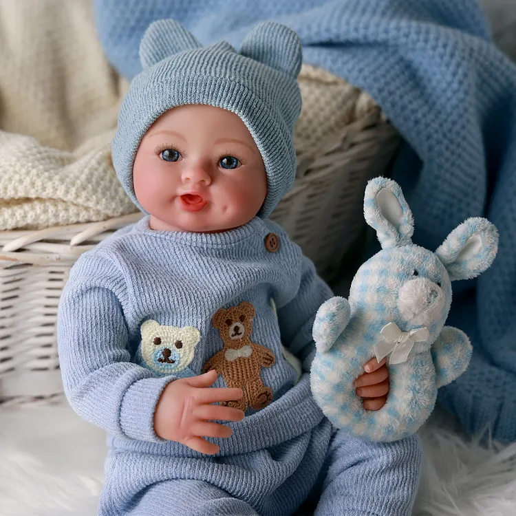 Babeside Smiling Reborn Baby Ailsa&nbsp;17'' Little Infant Boy Healing of the Heart
