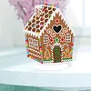 DIY Gingerbread House Diamond painting ornaments(Single-Sided)