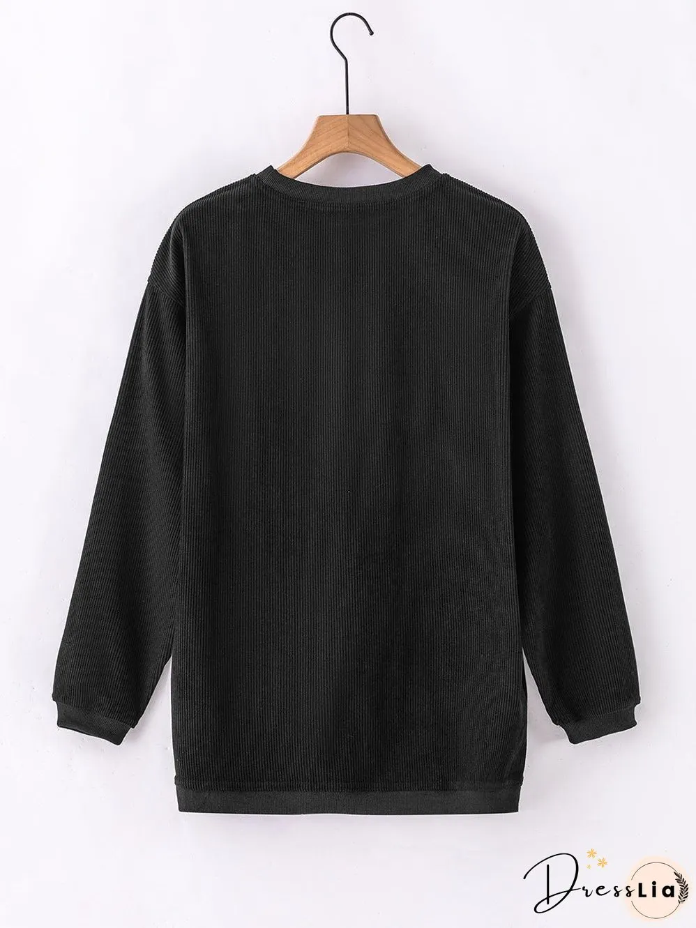 Comfy Black Long Sleeve Tee