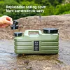 5L Camping Water Jug with Faucet Water Dispenser Carrier for Vehicle Car Camping