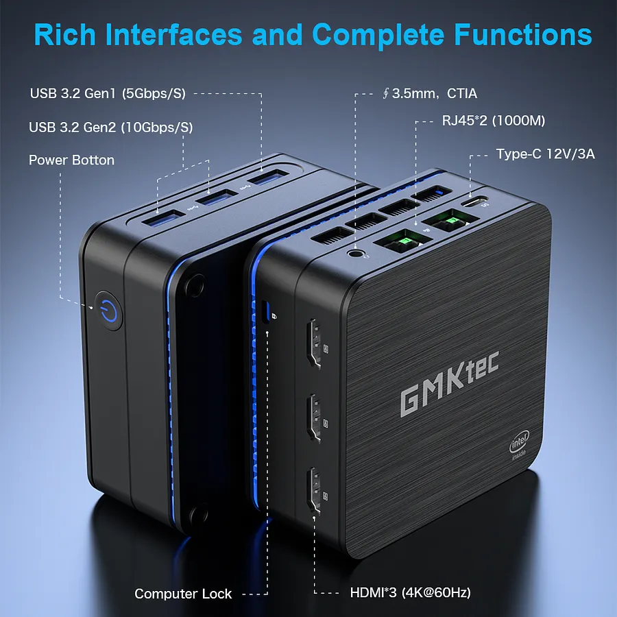 GMKtec GMKtec NucBox 7 Mini PC Intel® Pentium Silver 11th N6005 149.99 GMKtec GMKtec NucBox 7 Mini PC Intel® Pentium Silver 11th N6005 149.99