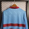 1995-1996 Retro Long sleeve West Ham United Away Football Shirt 1:1 Thai Quality