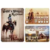 3PCS West Cowboy - Vintage Metal Signs Set - 20*30cm/30*40cm - Western&Farm