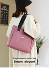🔥Large Capacity Water Repellent Multi Pocket Nylon Shoulder Bag👜