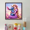 Rapunzel And Stitch-11CT Stamped Cross Stitch 40*40cm/15.75*15.75in