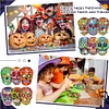 12PCS Diamond Painting Magnets Refrigerator for Adults Kids Fridge Car Kit(Skull)