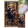 (Multi Style)One Piece-Full Embroidery 3 Strands 11CT Stamped Cross Stitch-40*70CM-Large Size