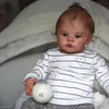 [New Series] 17'' Lifelike Realistic Eyes Opend Girl Doll Named Ramra Reborn Baby Doll with Brown Hair - RBBI-Myrebornbabydoll&reg; Myrebornbabydoll&reg;