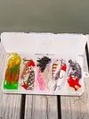 45pcs Fishing Lures Kit Soft and Hard Bait Hooks Swivels for Bass Pike Crank