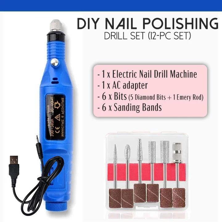 💫The DIY Nail Perfection Drill Set! (12-pc Set)