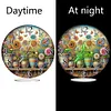 Potted Plant Acrylic DIY Diamond Painting Clock Kit 5D Diamond Art Clock