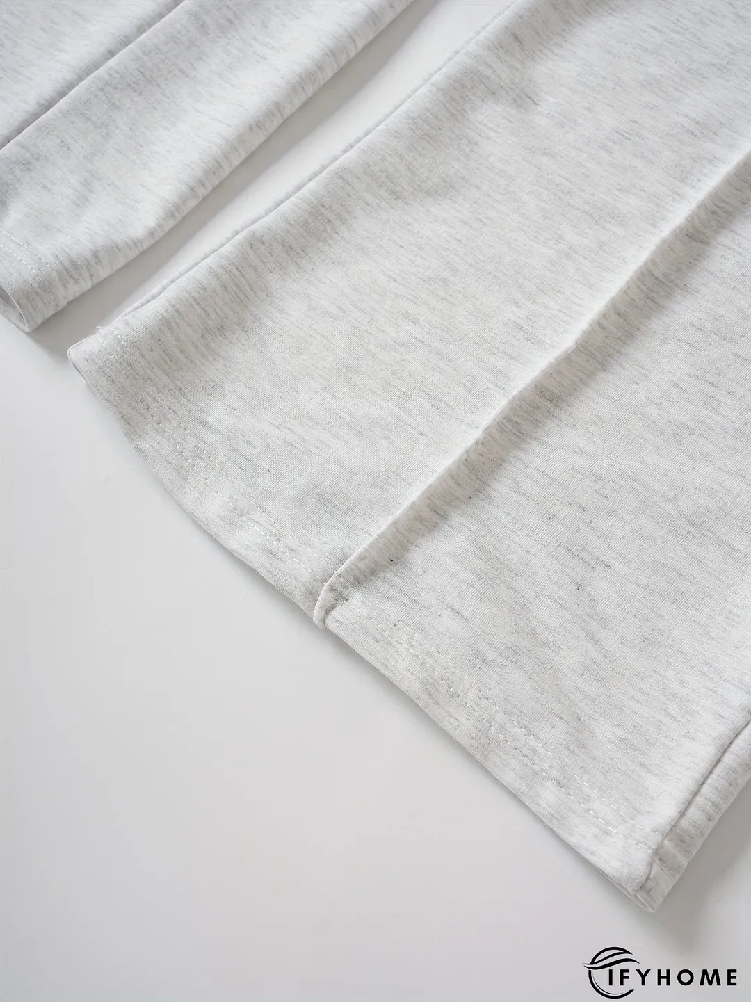 Wide Leg Drawstring Solid Color Athleisure Sports Pants | IFYHOME