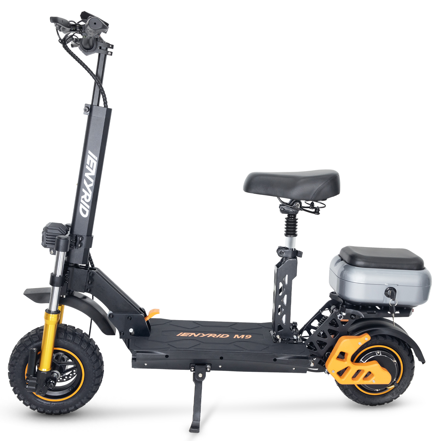 IENYRID M9 Electric Scooter 10 Inch Tire 1200W Motor 25-50 km/h 48V 18Ah Battery 30-45 km
