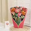 Floral Thank You Card 3D Pop Up Card for All Occasion (Blossoms)