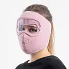 Masque chaud coupe-vent avec lunettes unisexe