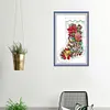 Gabriel Of The Christmas Stocking - 16CT Stamped Cross Stitch 37*52cm/14.57*20.47in(Brand)