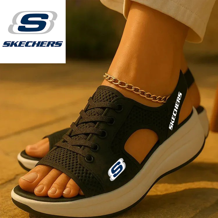 Nowe sandały sportowe, rekreacyjne, sznurowane i masujące SKECHERS@2025