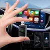 2 in 1 Wireless CarPlay Android Auto Adapter Plug & Play for Factory Wired Cars