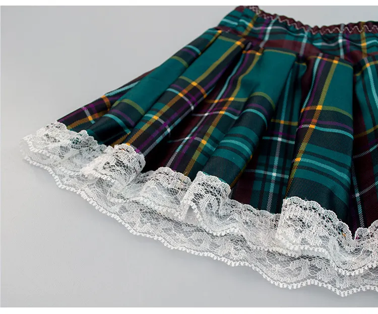 Churchf Churchf Sex Underwear Sexy Plaid Miniskirt Character Uniform Sex Suit