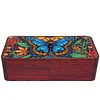 DIY Diamond Art Wooden Storage Box with Lid for Jewelry & Crafts Organization Kit