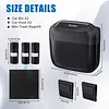 Car trash can Car trash can door storage box built-in garbage bag