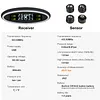 Tire Pressure Monitoring System with 4 Sensors Wireless TPMS for Car SUV Sedan