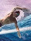 Swim Training Pull Buoy Adjustable Strap Hand Paddles 5-Layer Pull Buoy for Pool
