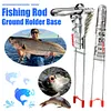 Adjustable Fishing Rod Bracket Telescopic Spring Fish Pole Bracket Fishing Tools