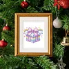 12pcs Gift 5D DIY Square Drill Diamond Painting Kits for Adults Beginners Home Decor Diamonds Paintings Gem Art 5.91x7.09in