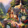 Village View - Full Round Diamond Painting