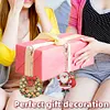 (US Local)6PCS  Merry Christmas DIY Diamond Painting Keychain Diamond Art Kits