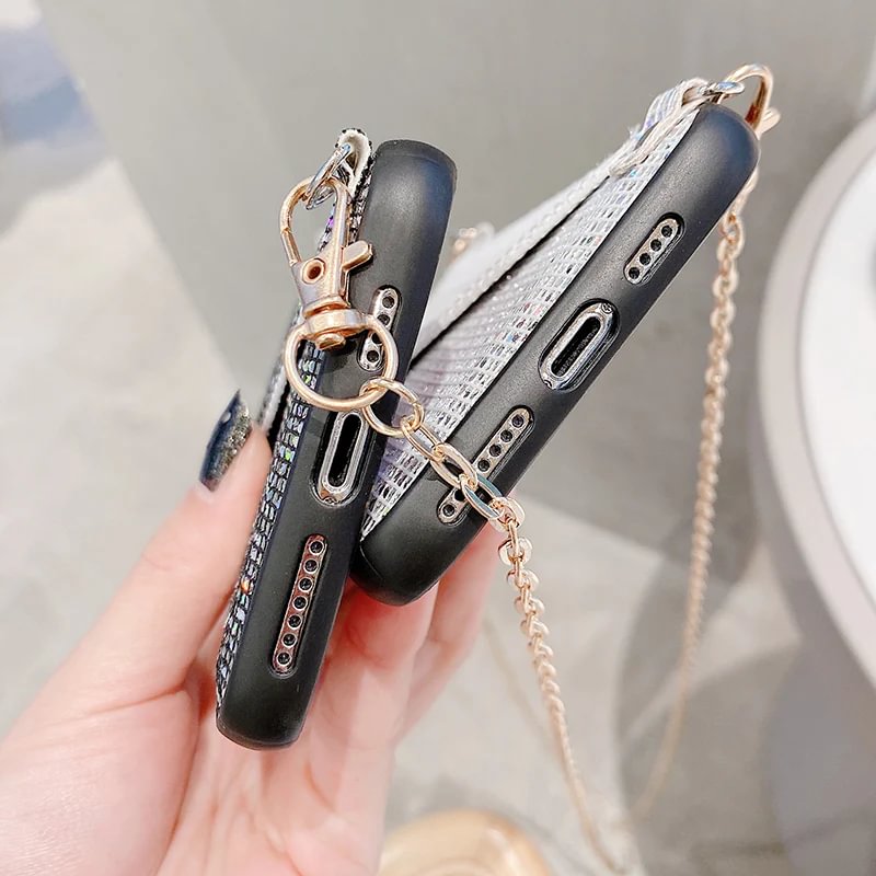 For iPhone 13/14 Luxury Flash Wallet Phone Case
