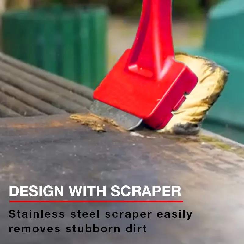 SAKER&reg; BBQ Cleaning Tool with Scraper