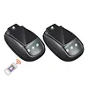 Solar-Power Car Roof Light with RC Punch-Free Universal Signal Mouse Lamp RGB Solar Powered Strobe Pilot Light for Pickup Trucks SUV Motorcycles