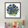 Flower - 9CT Partial Beaded Cross Stitch Kit(22x22cm)