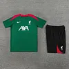 2024/2025 Liverpool Pre-match Training Green Shirt+Shorts  1:1 Thai Quality