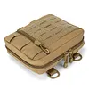 EDC Organizer Tool Pouch Multi-Pockets Camping Survival Pouch for Camping Hiking