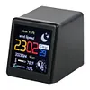 Mini Smart WIFI Weather Station Clock DIY Cute GIF Animations Desktop Decoration