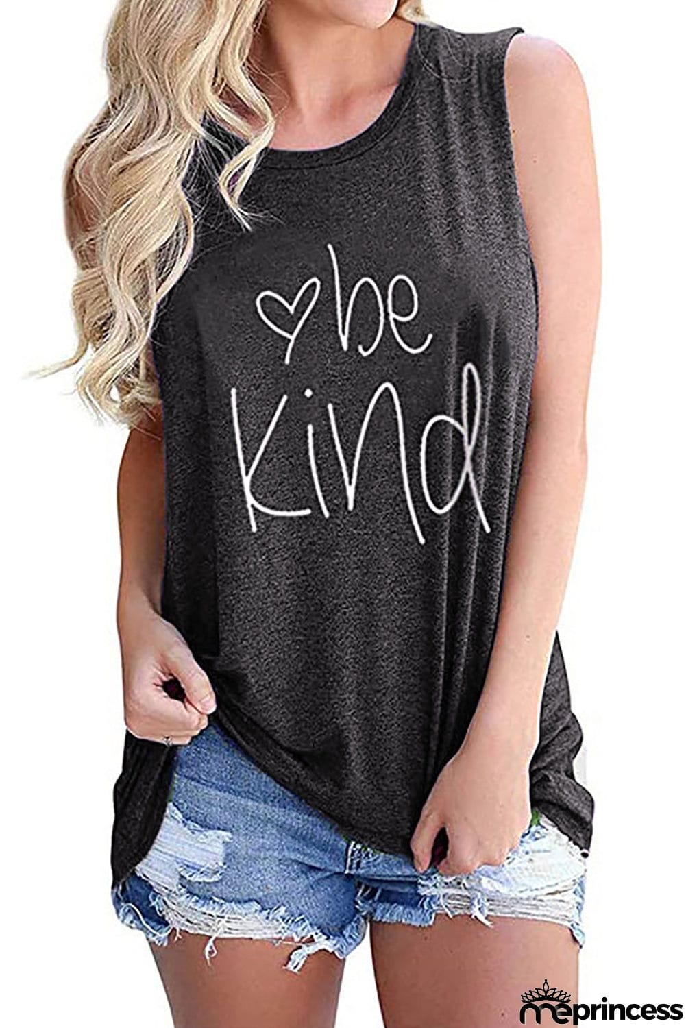 Be Kind Wine Tank Top