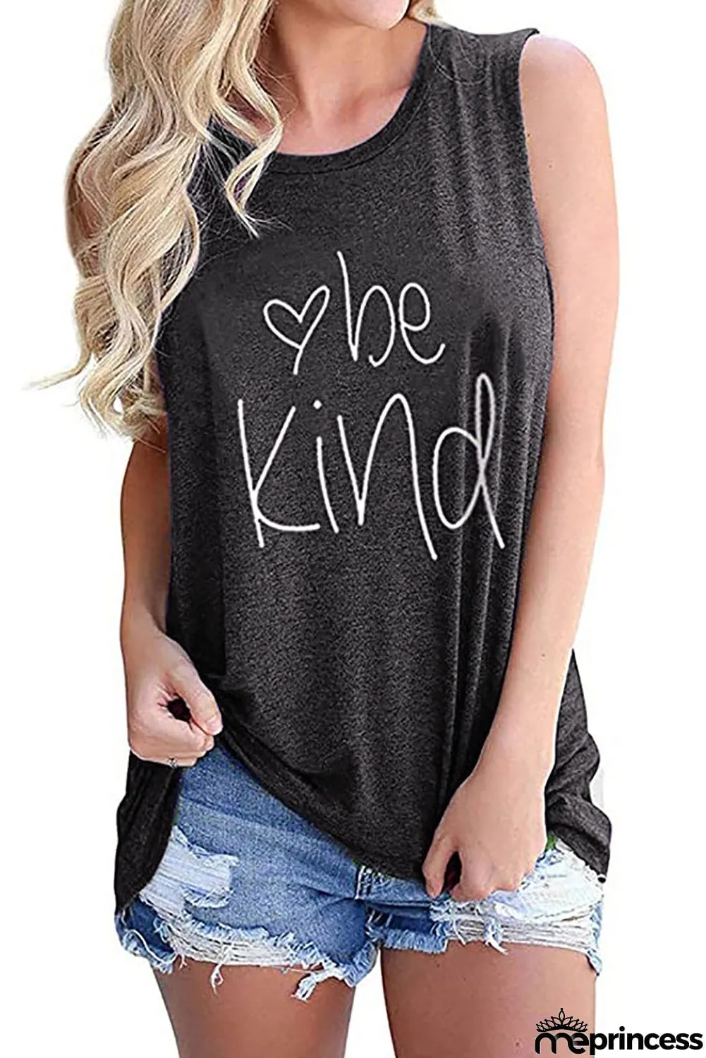 Be Kind Wine Tank Top