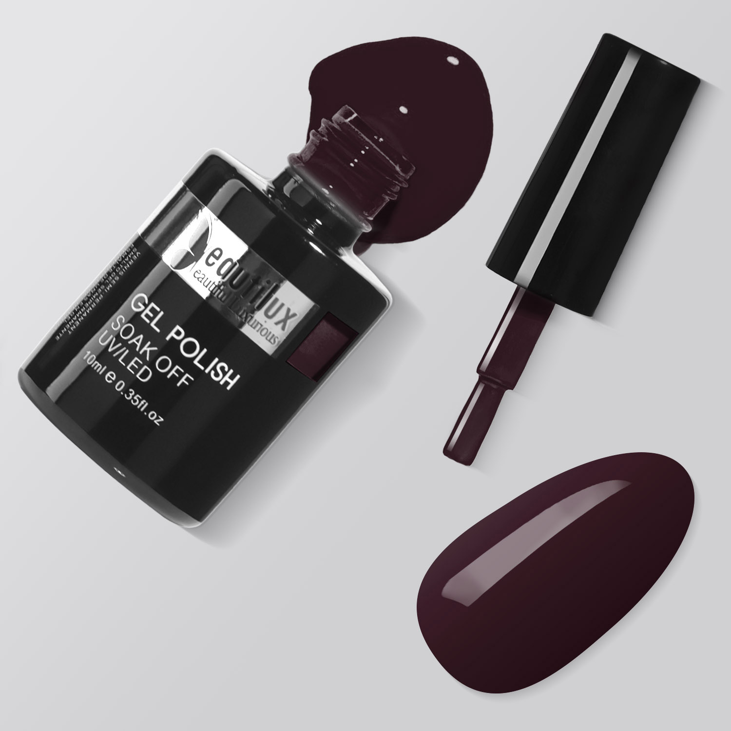 HEMA& TPO Free Nail Gel Polish Color 10ml Autumn Collection-M&ucirc;rier