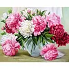 Peony - 11CT Stamped Cross Stitch 50*40cm/19.69*15.75in