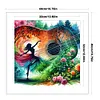 Music Notes Art-11CT Stamped Cross Stitch 40*40cm