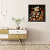 Xmas Gift Bear - Round AB Drills Diamond Painting(45x45cm)