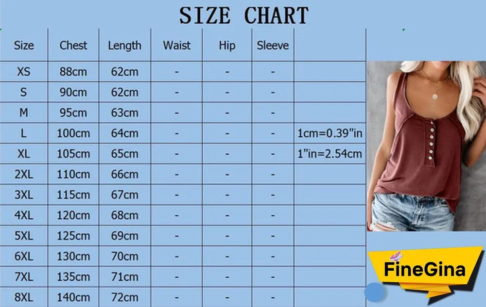 XS-8XL Plus Size Fashion Clothes Women's Casual Sleeveless Tee Shirts Solid Color Off Shoulder Tops Ladies Summer Tops Button Up Camisole Shirts Vest Loose Cotton Tank Tops