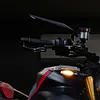 2Pcs/Pair Motorcycle Mirrors Universal 10mm 8mm Wind Wing Side Rearview Mirrors