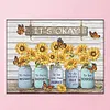 (Big Size)Vase - 11CT Counted Cross Stitch - 60*50cm