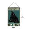 Cat - Wooden Signs - 30*40cm